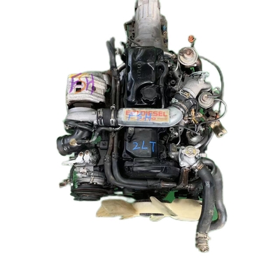 Kullanılmış Dizel Motoru 2LT ForT Oyota Yüksek Performanslı İkinci El Motor Montajı